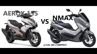 YAMAHA NMAX CONNECTED VS AEROX 155 CUAL COMPRAR ? COMPARATIVA DE LA SCOOTER MAS VENDIDAS DEL MERCADO