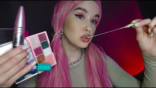 💄ASMR Toxic Girl. Makeup. ГРУБАЯ ТОКСИК Одноклассница делает МАКИЯЖ тебе. Fast & Agressive