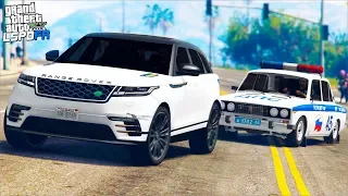 ПОЛИЦЕЙСКИЕ БУДНИ В GTA 5 - ПОГОНЯ ЗА КРАСАВИЦЕЙ НА RANGE ROVER! АВАРИЯ НА ТРАССЕ! 🌊ВОТЕР