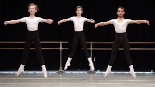 Danse classique - milieu, sauts / garçons 12-13 ans / ballet boys 2