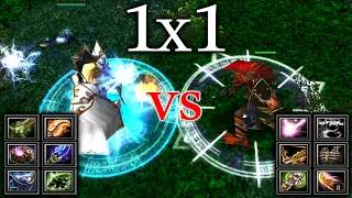 Invoker vs Troll Warlord | 25 Level Full items | WHO WILL BEAT?