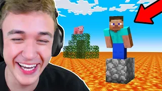 Minecraft 100 Igrača Ali se Lava Diže Svaki Minut