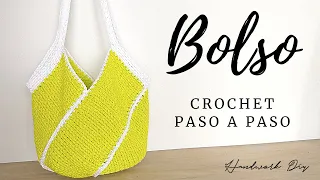 Cómo tejer bolso a crochet fácil paso a paso | Handwork Diy