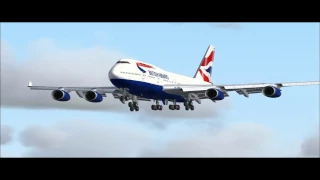 FS2004 - Boeing 747 Going Around