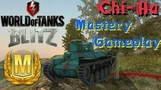 World Of Tanks Blitz Chi-Ha Mastery Gameplay