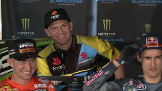 Reed Calls Carmichael "Old" - Race Day LIVE 2019 - First Round in Anaheim