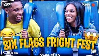 SIX FLAGS FRIGHT FEST | VLOGTOBER DAY 1