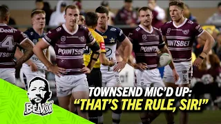 LISTEN IN as mic'd up Chad Townsend leads Cowboys to clutch win | FOX League | Benji