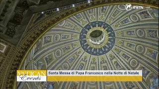 Santa Messa Papa Francesco nella Notte di Natale 24 Dicembre 2020