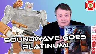 TRANSFORMERS SOUNDWAVE Platinum Edition Review + Cassettes!