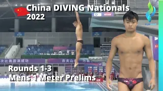 2022 Mens 1 Meter China Diving Nationals