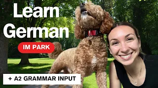 German Comprehensible Input Beginner Vlog + Grammar Input: Accusative Case