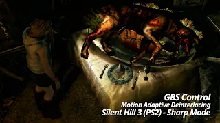 GBS Control Motion Adaptive Deinterlacing - Silent Hill 3 (PS2) (Sharp Mode, No Noise)