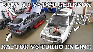 INCREDIBLE SIERRA COSWORTH PROJECT with a RAPTOR V6 ENGINE SWAP ** RSR500 **