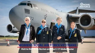 Womens Royal Air Force Veterans Visit RAF Brize Norton