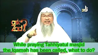 Iqamah called while praying Tahiyatul masjid or Sunnah prayer, should we break it to join the Imam?