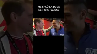 Graciosa pregunta de influencer argentino a Falcao