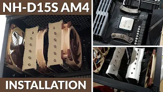 How to Install a Noctua NH-D15S on an AM4 Socket [Tutorial]