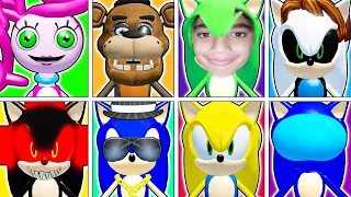 UNLOCKING SECRET ROBLOX FIND THE SONIC MORPHS!? (ALL SONIC MORPHS UNLOCKED!) in ROBLOXS