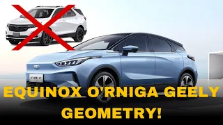 EQUINOX o'rniga GEELY GEOMETRY elektromobili!