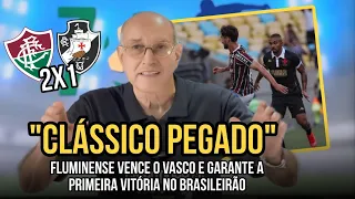 FLU VENCE O VASCO NO MARACANÃ, E QUEBRA SEQUÊNCIA RUIM EM CLÁSSICOS/ BRASILEIRÃO/ FLU 2x1 VASCO