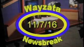 Wayzata NewsBreak 11/07/2016