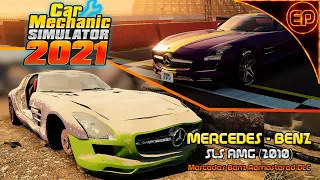 Car Mechanic Simulator 2021 - Реставрация и тюнинг Mercedes Benz SLS AMG (2010) Mercedes Benz DLC