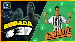 CARTOLA FC 2021 RODADA 37 | DICAS RODADA 37 | TIME PARA MITAR [PONTUAÇÃO GERAL  2425,31]