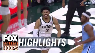 Indiana State vs. Michigan State Highlights | CBB on FOX