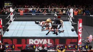 WWE 2K20 30 Women Royal Rumble Match