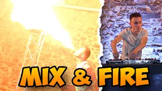 MIXER ET CRACHER DU FEU EN MÊME TEMPS ?!