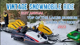Vintage Snowmobile Show and Ride - Top of the Lakes