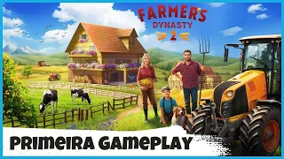 Conhecendo este Incrível Game FARMERS DYNASTY 2, Jogo de Fazenda com Muitos Trabalhos Manuais