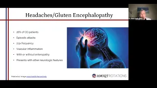 AMIQT - Dr Heidi Grant:  Neurological Manifestation of Celiac Disease