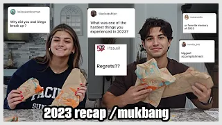 2023 recap /Taco Bell mukbang