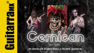 ENTREVISTA CEMICAN: En charla con Tecuhtli (guitarra) y Ocelotl (bajo) | Revista GuitarraMX