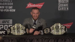 Conor McGregor UFC 205 post-fight press conference