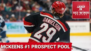 The Red Wings have the #1 prospect pool according to McKeen's — What makes them #1?