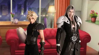 Cloud has a movie night with Sephiroth