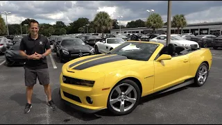 Is this Chevrolet Camaro SS the BEST used Muscle Car convertible to BUY ?