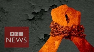 Human trafficking in 60 secs - BBC News