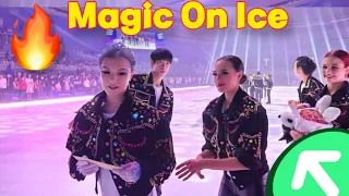 🔥 Alexandra Trusova and Anna Shcherbakova returned to the Olympic ice❗️ 😱 Magic on Ice in China