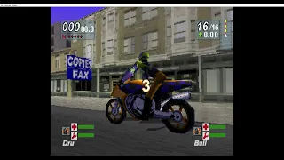 Taking out the competition in Road Rash Jailbreak