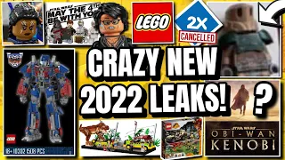NEW LEGO 2022 LEAKS (Star Wars, Marvel, 18+ & MORE!)
