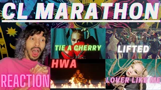 CL Marathon - Tie A Cherry, Lover Like Me, HWA, and LIFTED | REACTION