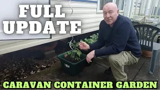 Caravan Container Garden Full Update