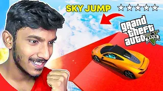 Funniest long ramp GTA 5 - Fun Stunt Race Challenge - GTA 5 Tamil funny moments - Sharp Tamil Gaming