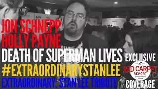 Jon Schnepp & Holly Payne interview at Extraordinary Stan Lee Tribute Event #ExtraordinaryStanLee