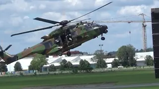 Paris airshow 2019 Eurocopter Tiger and NH-90