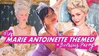 👑How I planned my MARIE ANTOINETTE inspired birthday party (a chaotic storytime and vlog video)🍰